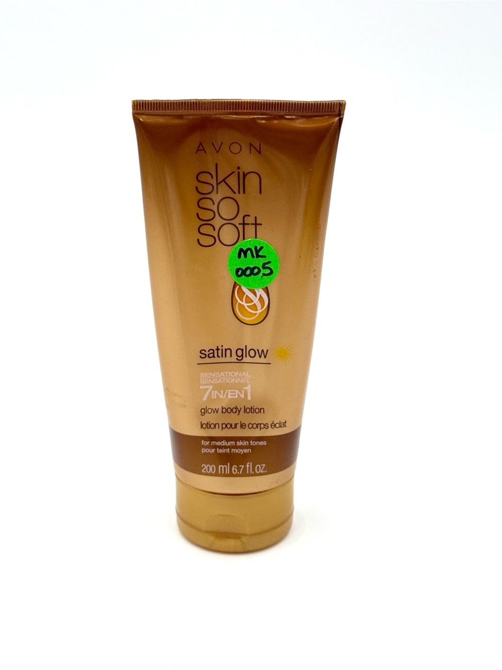 New Avon Skin So Soft Satin Glow Glow Body Lotion - Gold (WD1)